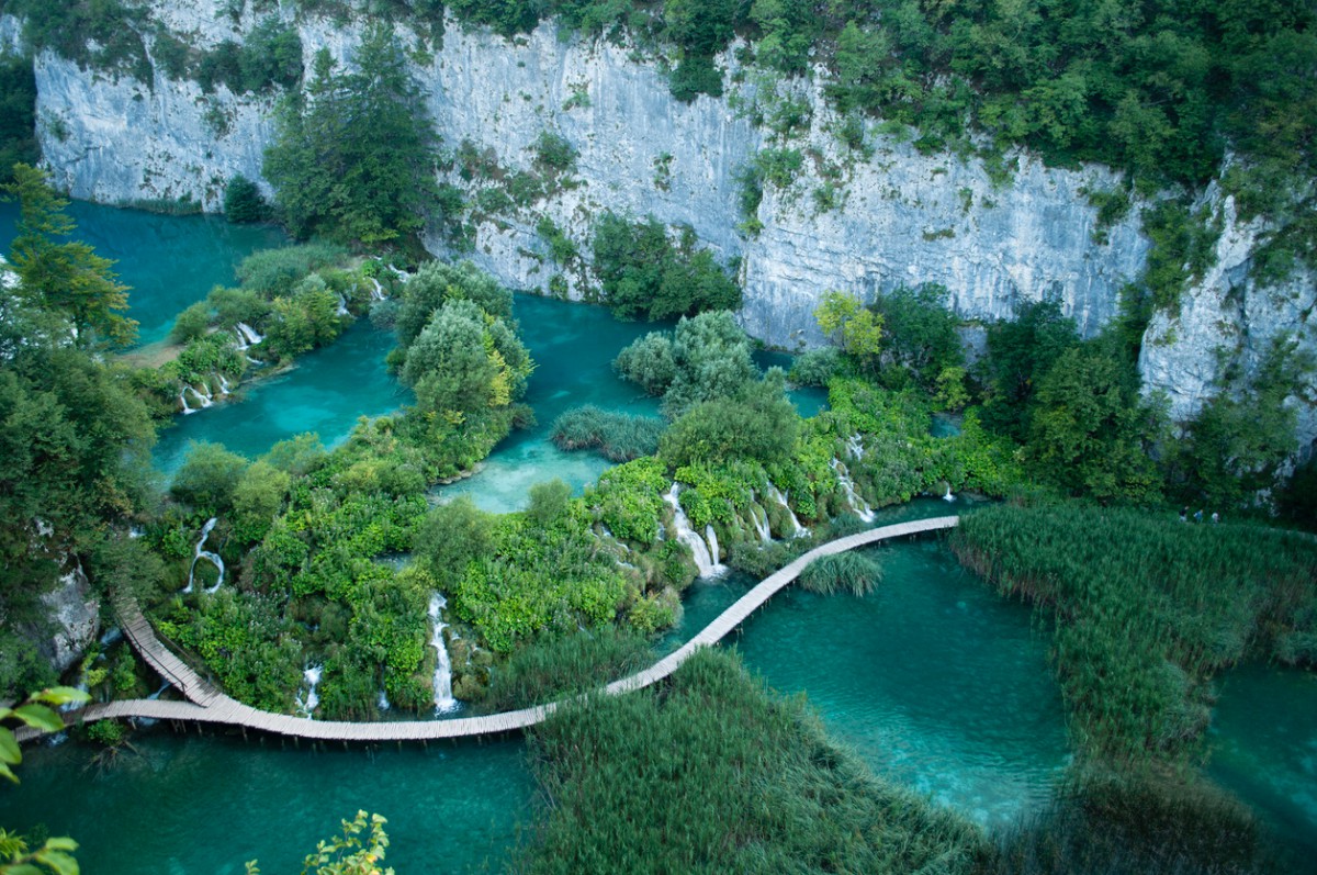 lugares mais lindos do mundo: Lagos Plitvice