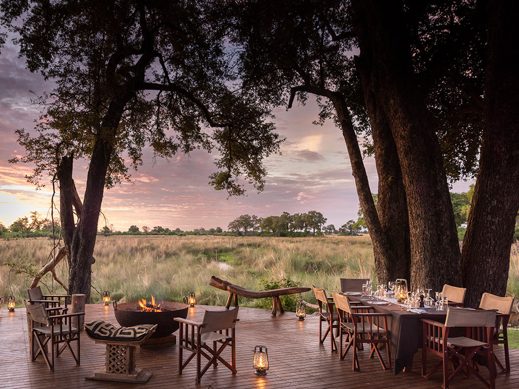 Acampamento savanas africanas. Great Plains Sapi Explorer