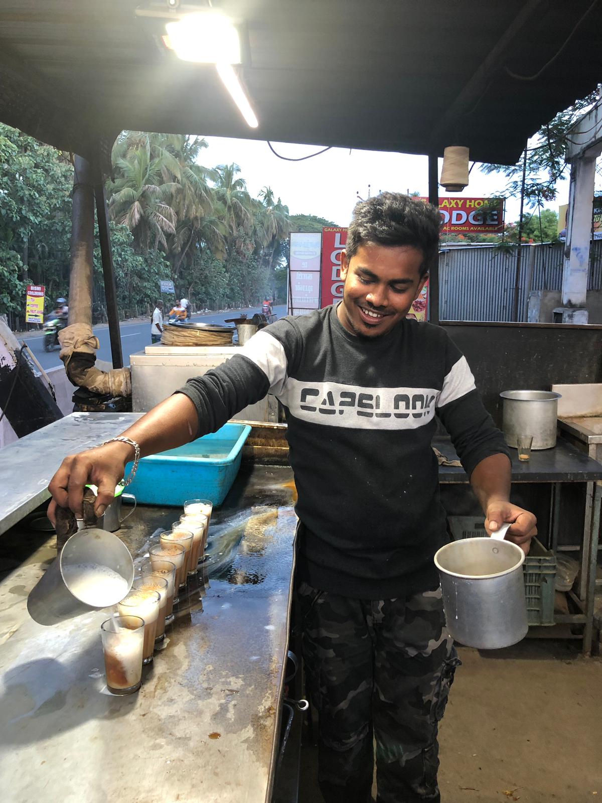 Chá na índia: chai masala